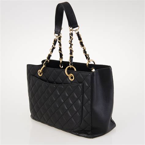 chanel shopper tote|chanel caviar shopping tote price.